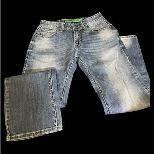 Western Men’s 30/30 Rock&Roll Denim Pistol Straight reg. Straight leg blue jeans